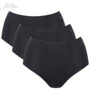 Sloggi Daily cotton highwaist 3 stuks - Zwart Sloggi Daily cotton highwaist 3 stuks - Zwart